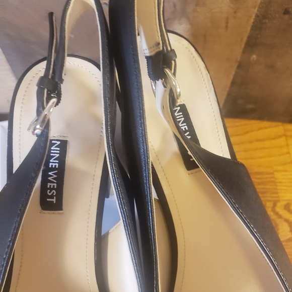 Nine west Tulip Slingbacks heels adjustable 12 - Picture 6 of 16